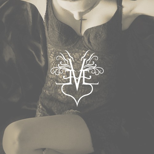 Social networking design with the title 'Suggestive logo concept for adult social group'