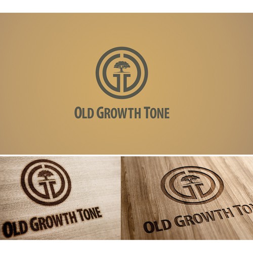 Speaker logo with the title 'Logo design for Old Growth Tone'