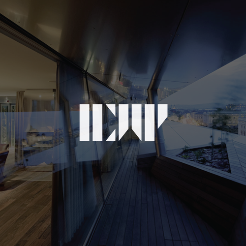 Bank design with the title 'Logo for ICAP, investment company'