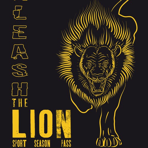 lion shirt design