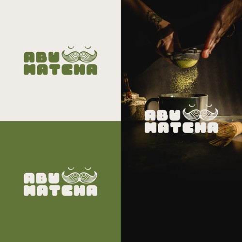 Matcha logo with the title 'Abu Matcha'