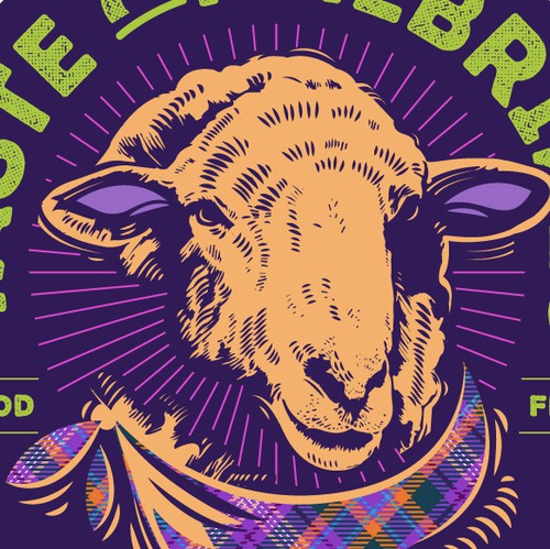 Festival logo with the title 'Taste of Hebrides'