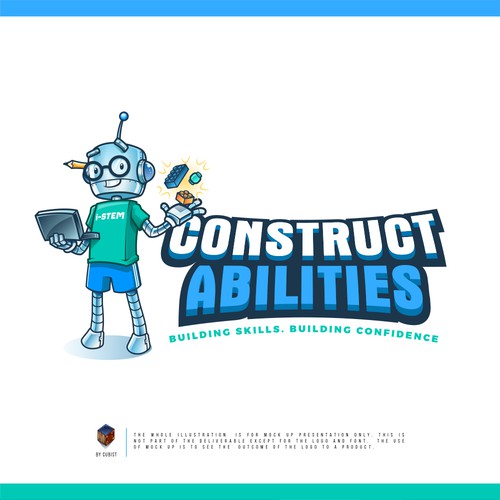 Mathematics design with the title 'Construct Abilities'