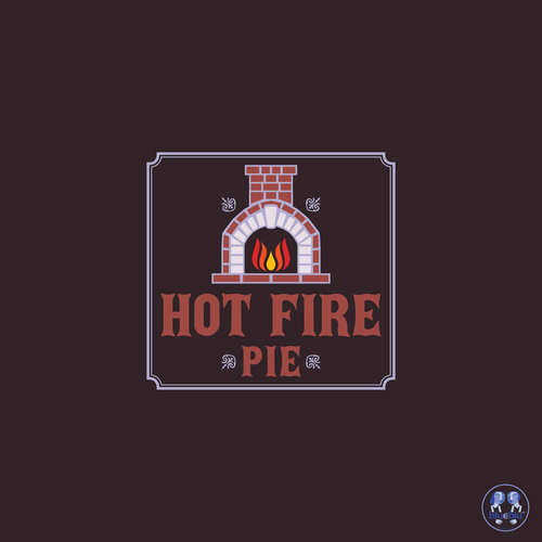 Pizza logo with the title 'Brick Oven Pizza'