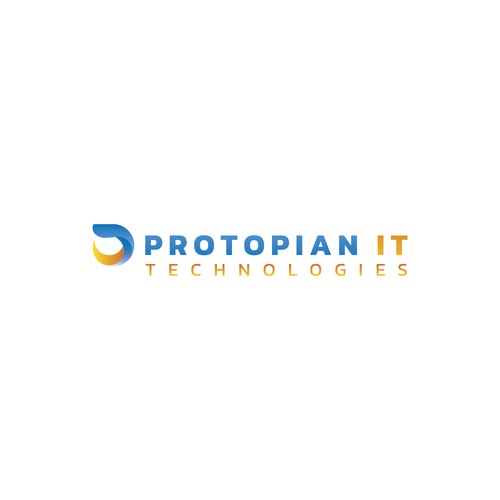 Price design with the title 'Protopian IT logo'