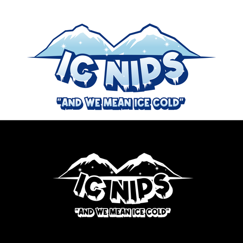 Vending machine design with the title 'Logo for IC NIPS'