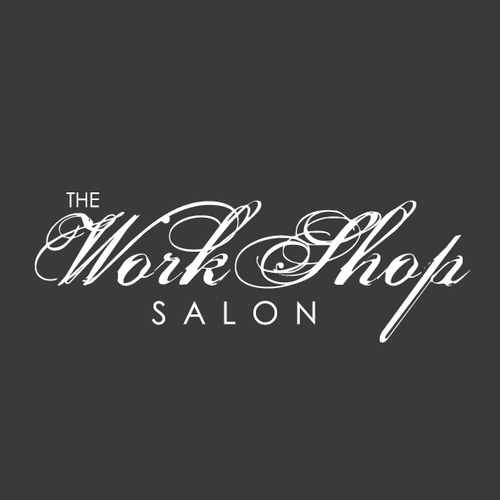 Calligraphy logo with the title 'Urban Hair Salon'