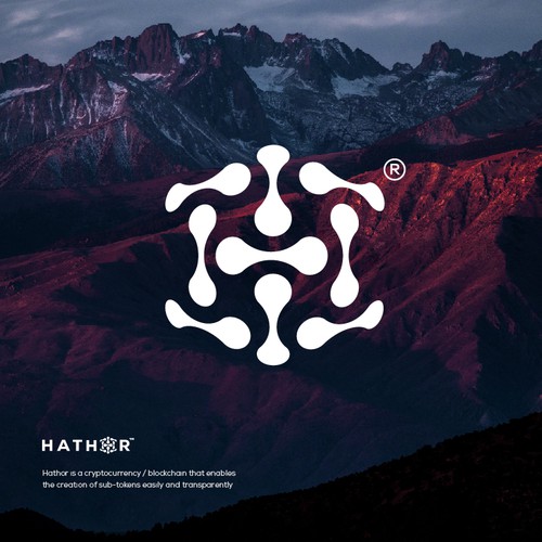 Token design with the title 'Hathor'