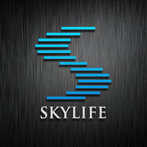 Developer logo with the title 'Logo design for Skylife'