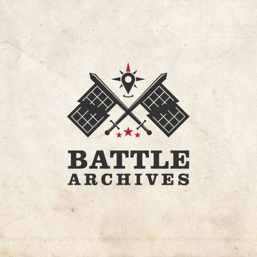 War design with the title 'BATTLE ARCHIVES logo'