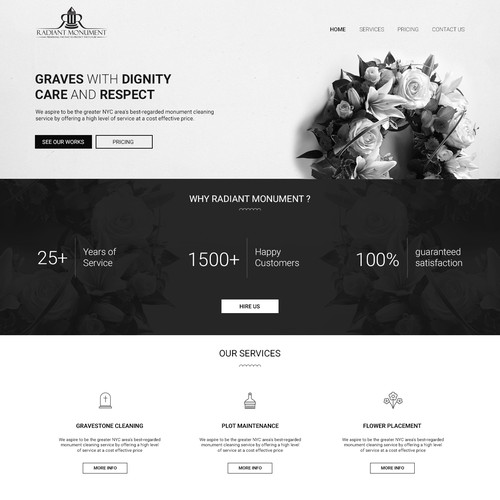 Black And White Websites The Best Black And White Web Design Ideas 99designs