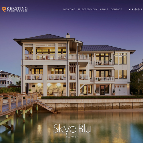 Architecture design with the title 'Kersting Architecture'