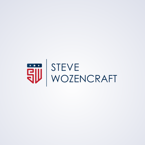 Modern design logo with the title 'Modern logo concept for Steve Wozencraft'