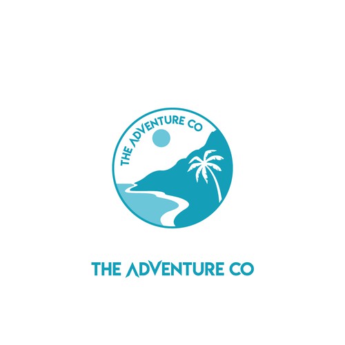 Deep logo with the title 'Radiant energy logo for an immersion in the nature'