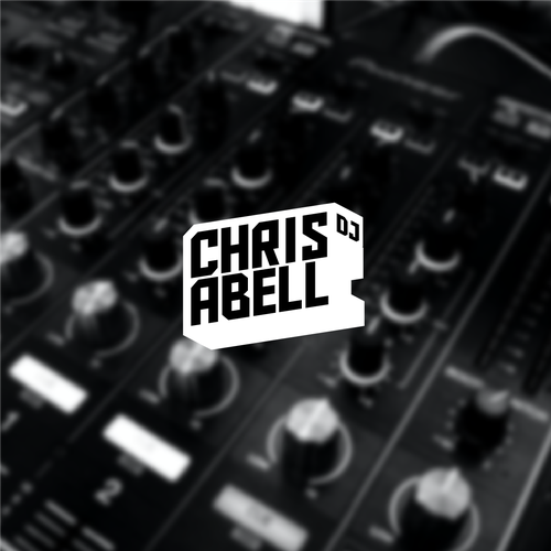 Music logo with the title 'DJ logo'