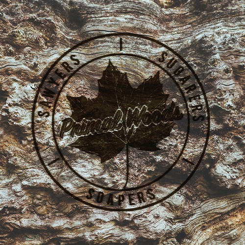 Maple design with the title 'Nature inspired logo'