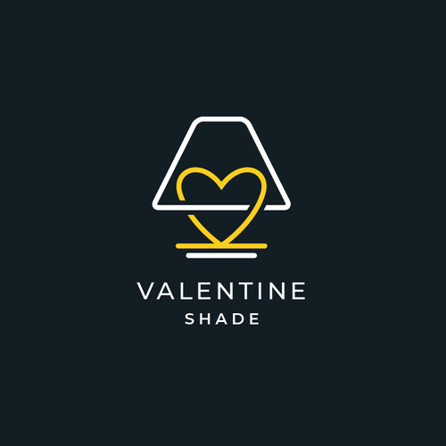 Lamp design with the title 'VALENTINE SHADE'