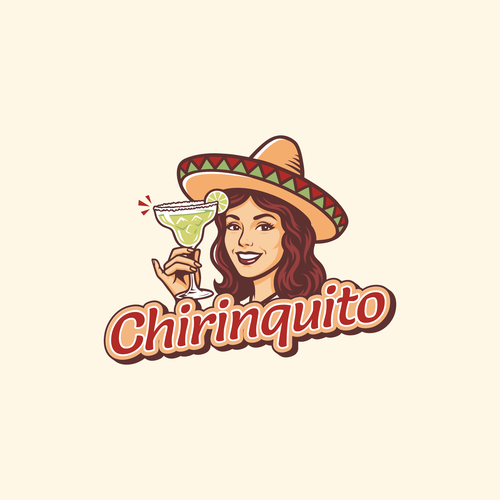 Mexican restaurant design with the title 'Logo concept for margarita stand'