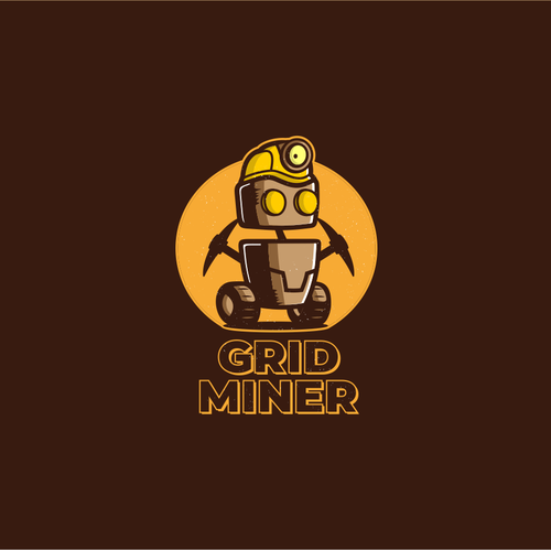 Robotics design with the title 'GridMiner'