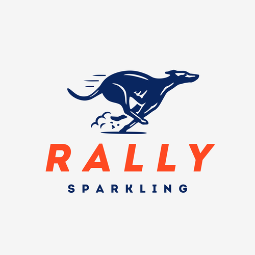 Race design with the title 'Logo for Rally Sparkling'