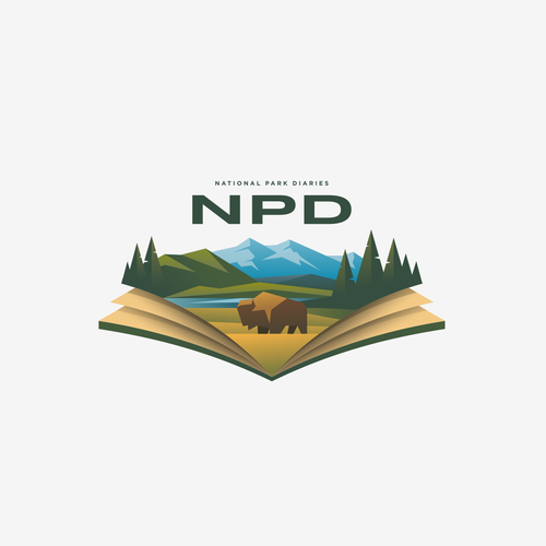 Scenery logo with the title 'National park diaries'