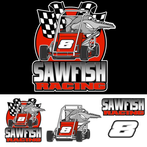 Racing team logo with the title 'Logo for racing team '