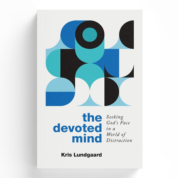 Blue book cover with the title 'The Devoted Mind '