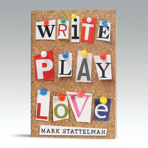 Bright design with the title 'Bright, happy cover concept'