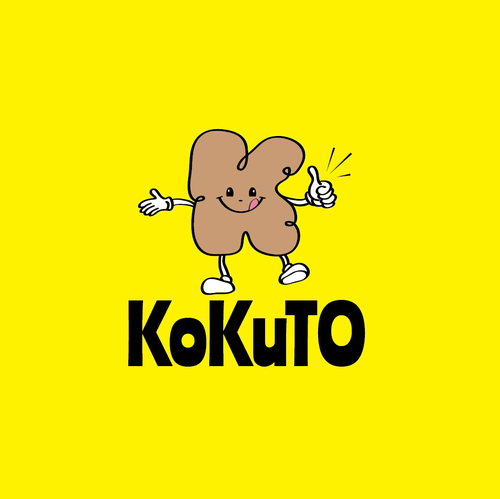 Design with the title 'K letter children logo available for sale'