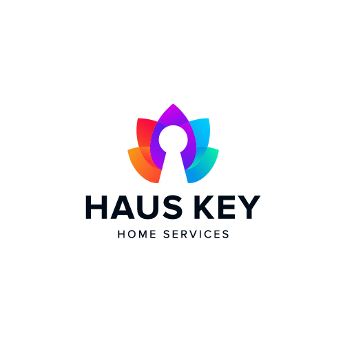 Keyhole logo with the title 'Logo designs for Home Services!'