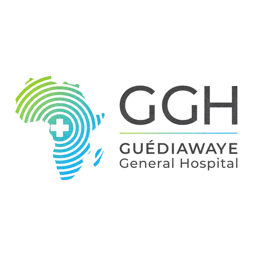 Healthcare logo with the title 'GGH hospital logo'