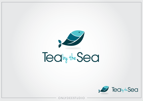 Tea logo with the title 'Tea by the Sea '