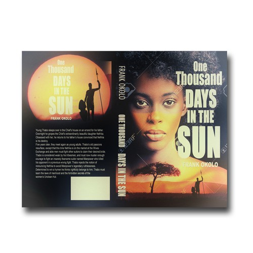Hunter design with the title 'One Thousand Days in The Sun'