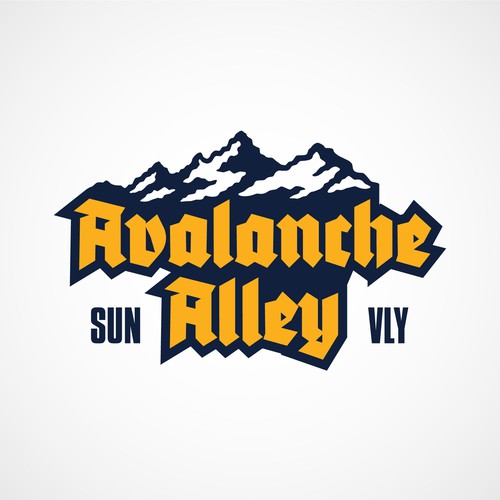 Ski logo with the title 'Ski Lodge logo runner-up'