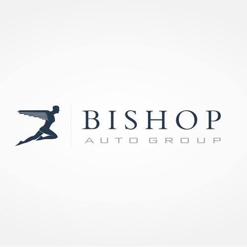 Engine design with the title 'Bishop Auto Group'