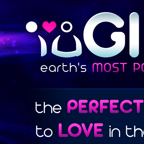 Present design with the title 'Banner concpet for iloveuGIFTS'