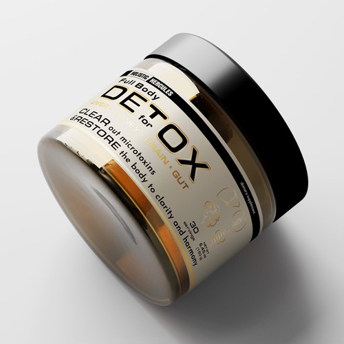 Body design with the title 'D E T O X'