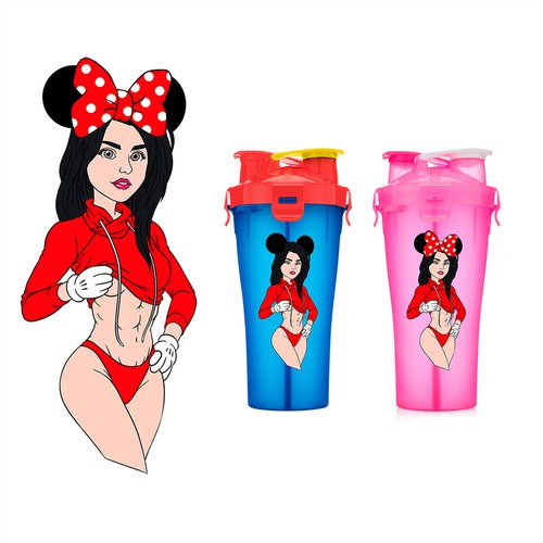 Hybrid design with the title 'Ariana James Minnie'