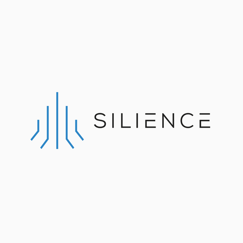 Holding design with the title 'Silience logo'