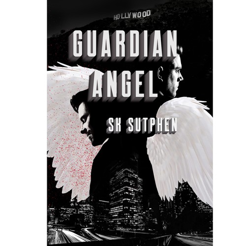 Crime book cover with the title 'Hard Boiled Cover'