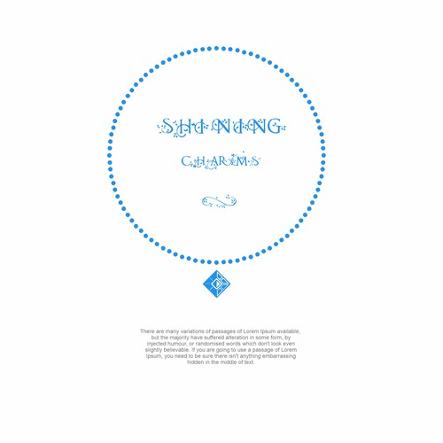 Jewel design with the title 'Jewerly'