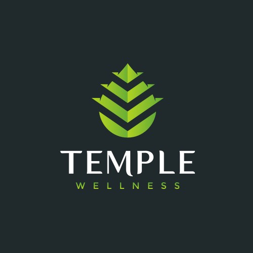 Temple logo with the title 'Bold modern logo for Temple Wellness'