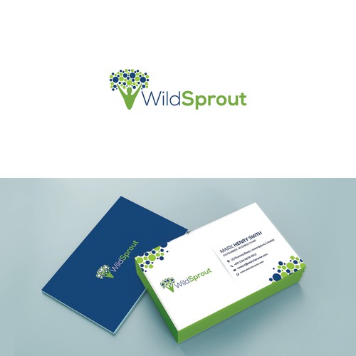 SEO logo with the title 'WILD SPROUT'