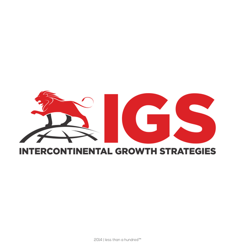 Insurance logo with the title 'IGS Logo Design'