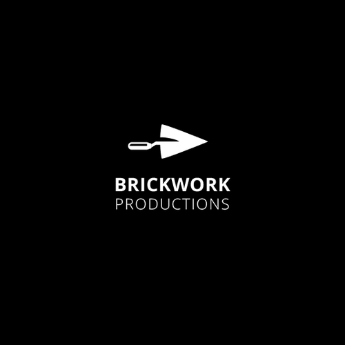 Combination logo with the title 'logo for Brickwork Productions'