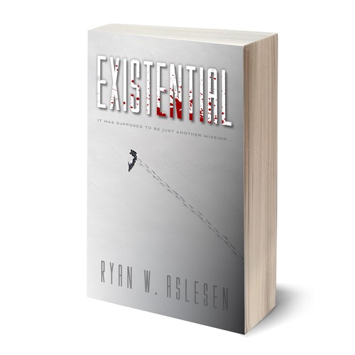 White book cover with the title 'Book Cover Contest Entry'