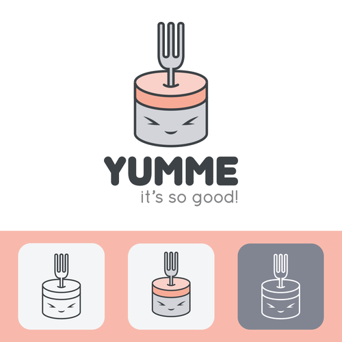 Marshmallow logo with the title 'Yumme'