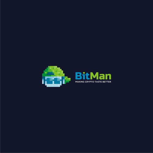 Accounting logo with the title 'BitMan'