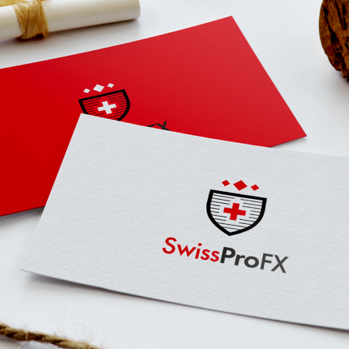 Swiss design with the title 'Logo for Financial Compagny'