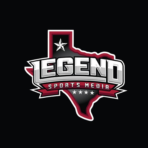 High school logo with the title 'Legend Sports Media'
